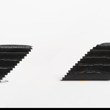 Портфейл CALVIN KLEIN Calvin Klein Croc Medium Flap Wallet Черно | LV04F1095G UB1, 3