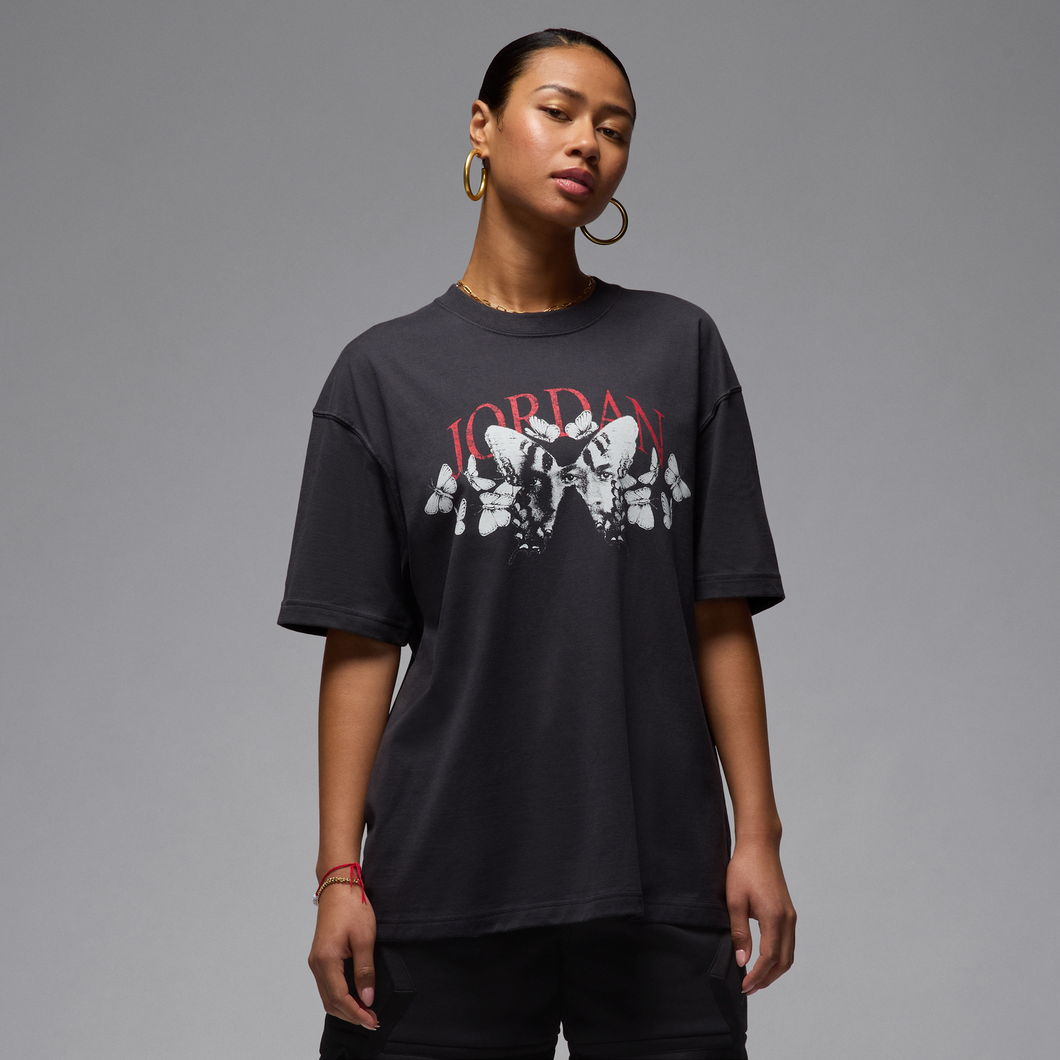 Тениска Jordan Jordan Graphic T-Shirt (Plus Size) Черно | IB7031-045, 0