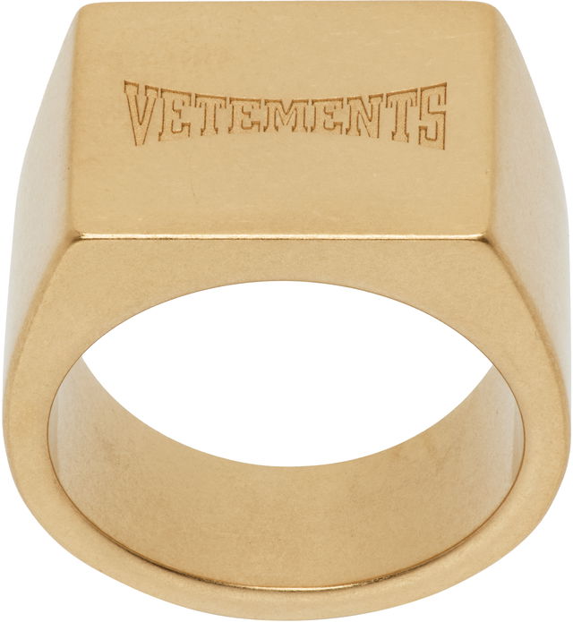 Boxing Logo Signet Ring
