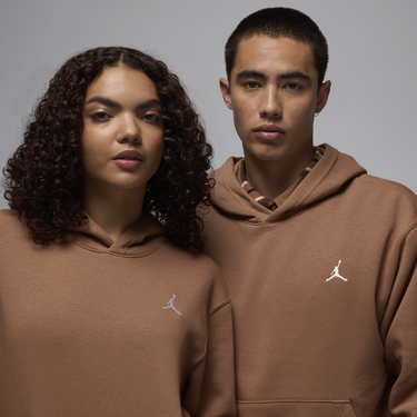 Суитчър Jordan Brooklyn Fleece Hoodie Кафяво | FV7281-223, 4