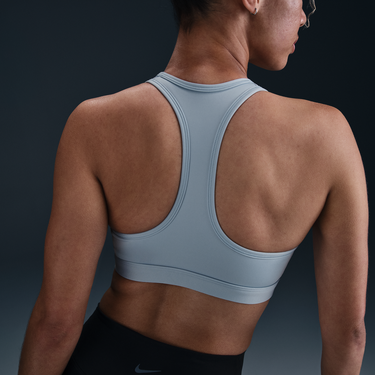 Сутиен Nike Nike Swoosh Medium-Support Padded Sports Bra Синьо | DX6821-441, 3