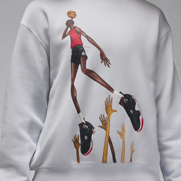 Суитчър Jordan Jordan Artist Series Dariena Birkse Сиво | HF5476-043, 1