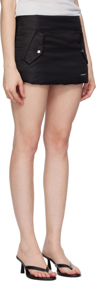 Пола We11done We11done Padded Miniskirt Черно | WD-SK2-25-260-W-BK, 1