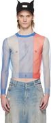Charles Jeffrey LOVERBOY Sheer Panelled Sweater
