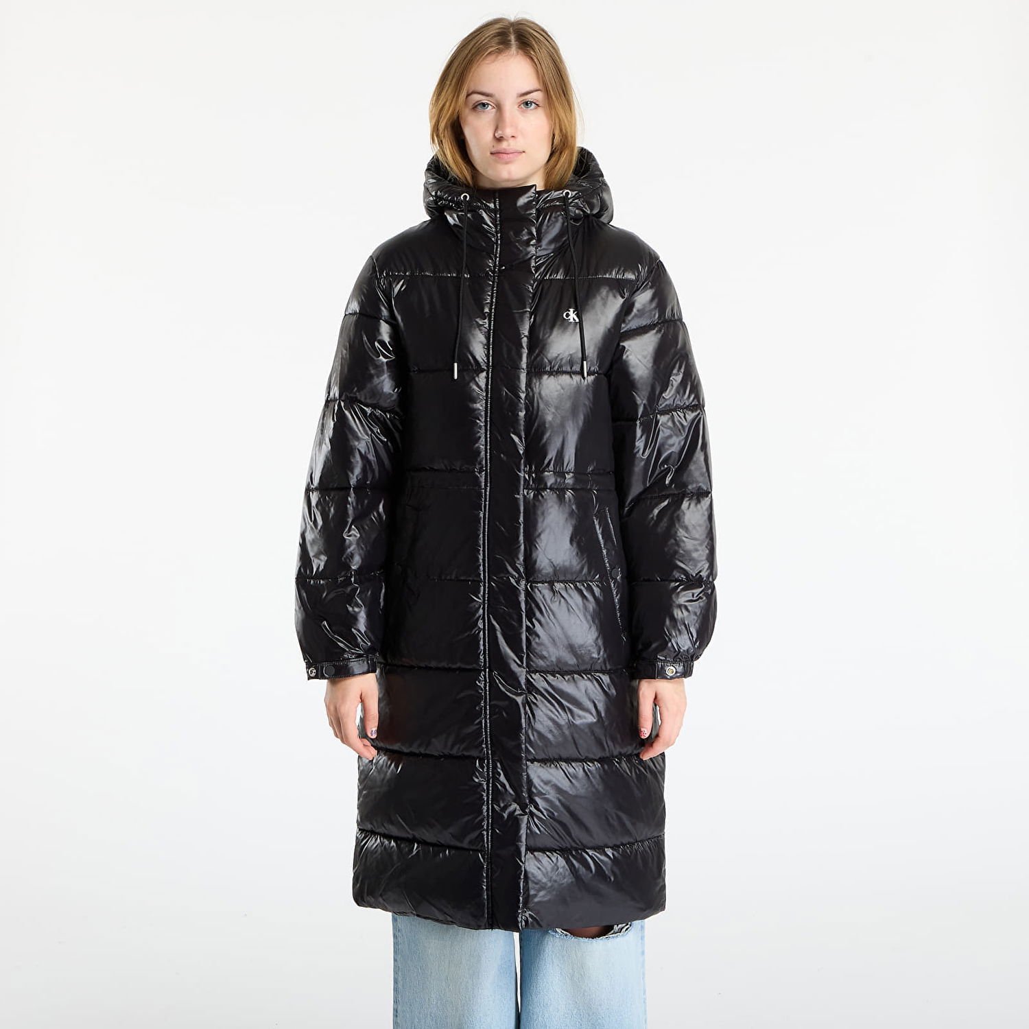 Пухо яке CALVIN KLEIN Shine Long Puffer Coat Черно | LV047D506G UB1, 0