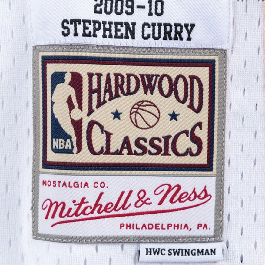Фланелка Mitchell & Ness Golden State Warriors Stephen Curry Swingman Jersey Бяло | SMJYGS18169-GSWWHIT09SCU, 1