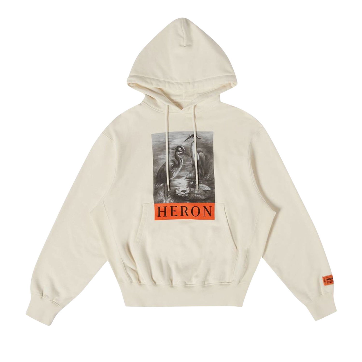 Суитчър HERON PRESTON NF Heron BW Hoodie Бяло | HMBB024C99JER0030110, 1