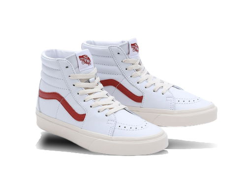 Скеитбординг Vans Chaussures Vintage Pop Бяло | VN0007NSRED