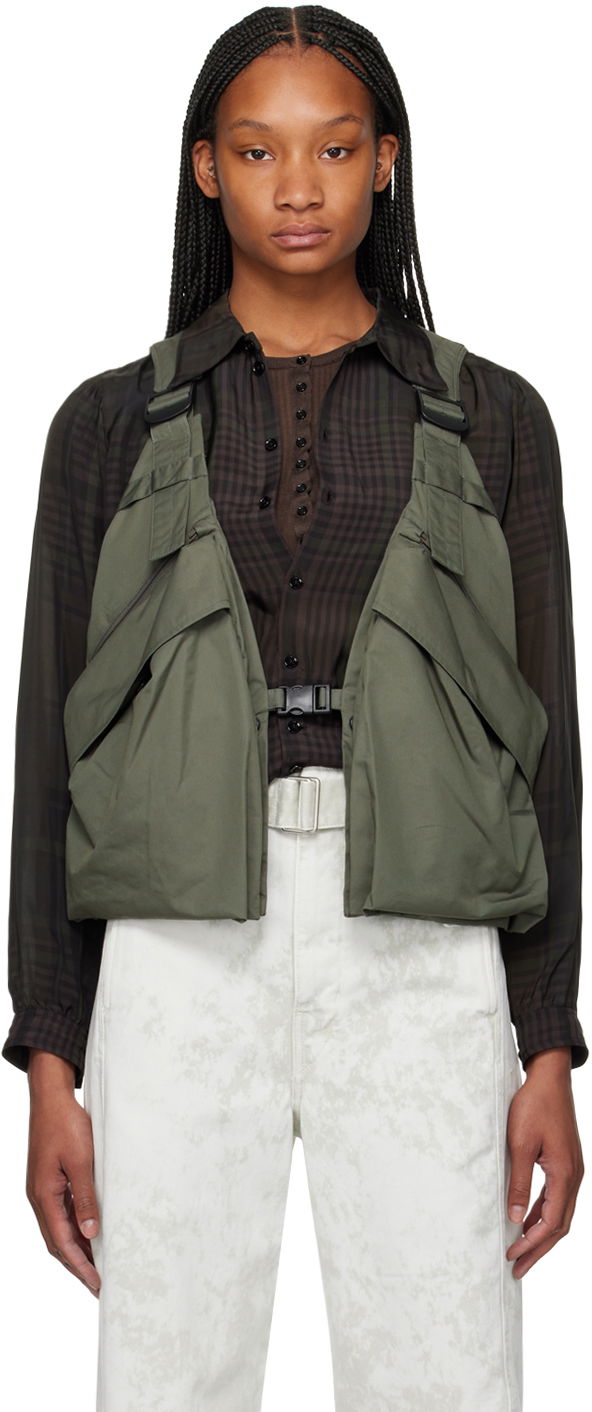 Жилетка LEMAIRE Utility Vest Зелено | OW1078 LF1226, 0