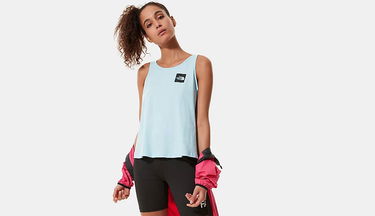 Потник The North Face Fine Tank Angel Falls Синьо | NF0A4SYBJH5, 3