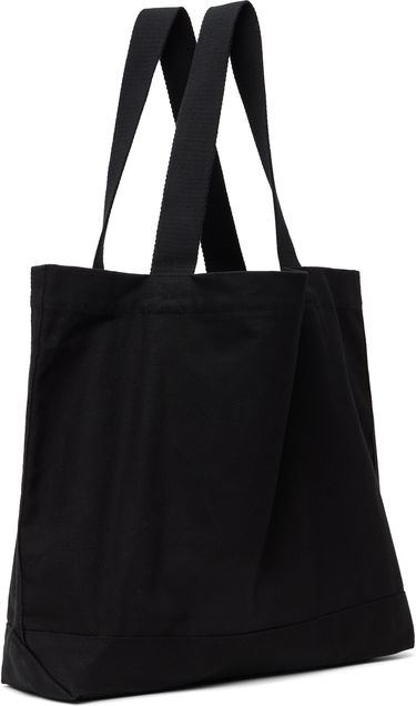 Голяма пазарска чанта MAISON KITSUNÉ Maison Kitsuné Handwriting Tote Bag Черно | OW05124WW9042, 2