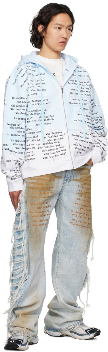 Дънки Who Decides War Who Decides War Mechanic Ultra Flare Denim Jeans Синьо | 1120850009SS25, 3