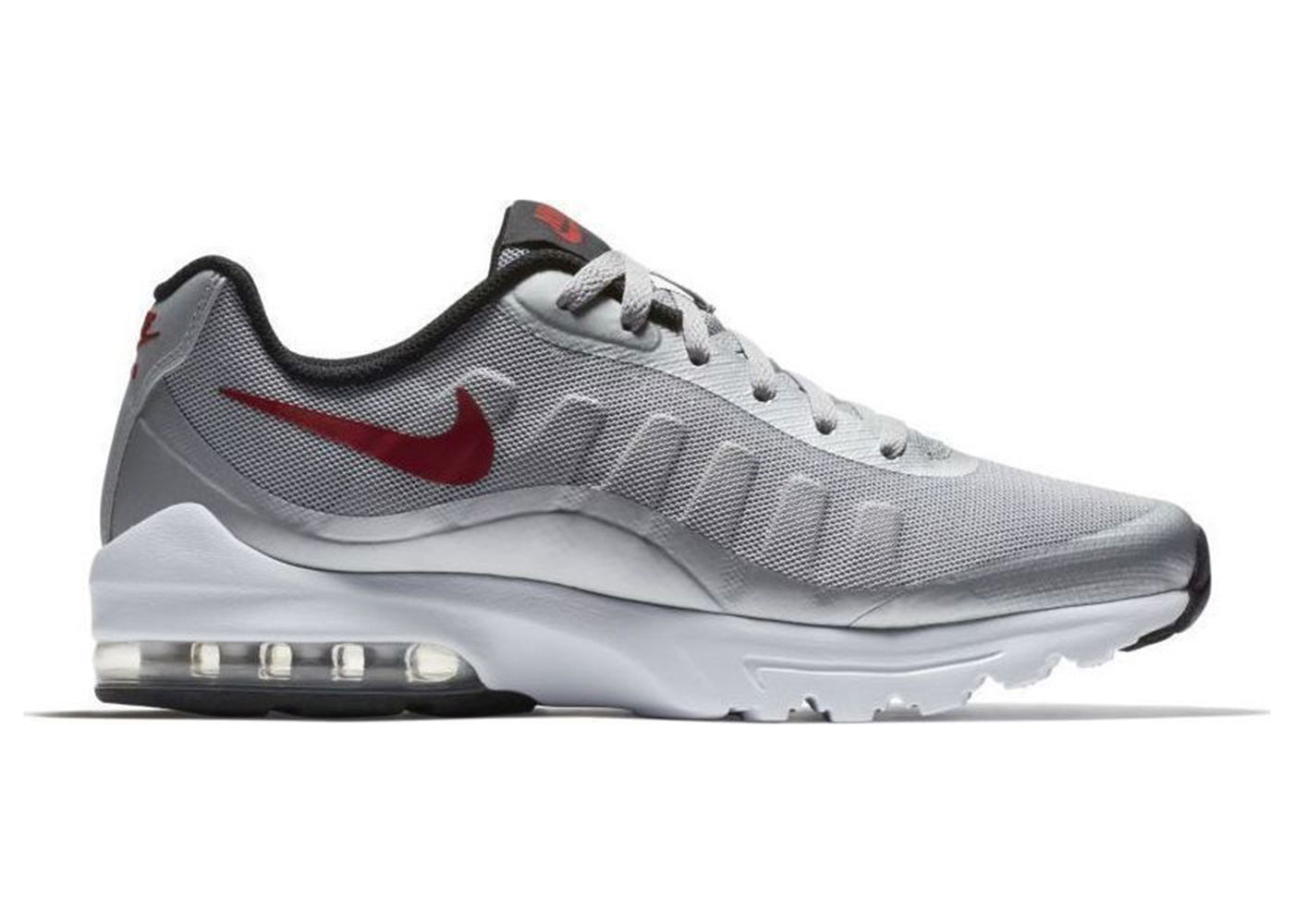 Кецове и обувки Nike Air Max Invigor Wolf Grey Varsity Red Black Сиво | 749680-004, 0