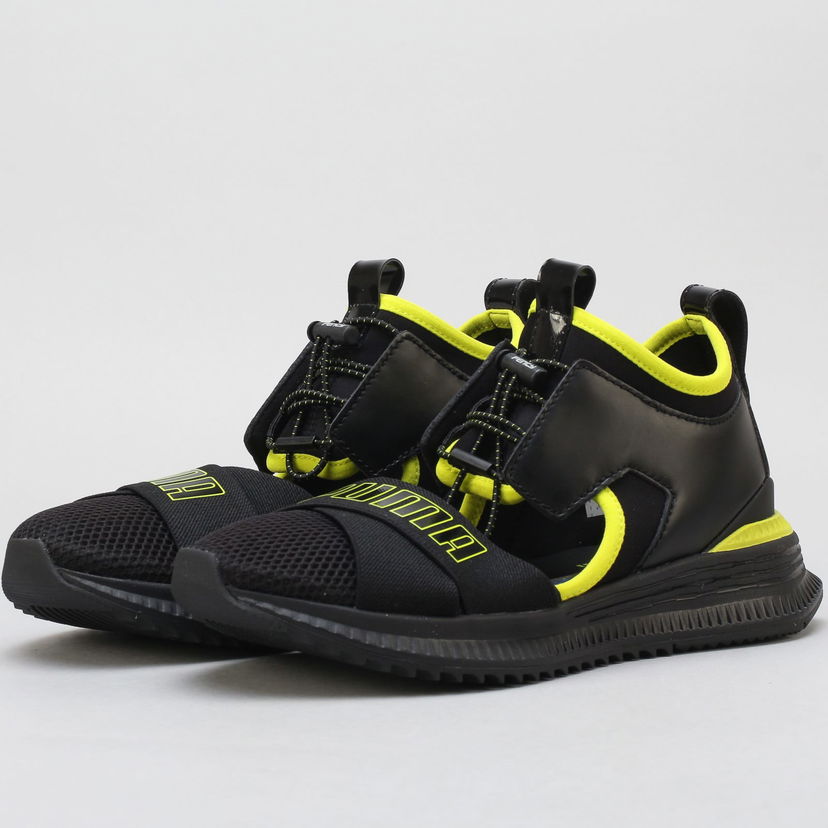 Кецове и обувки Puma Fenty by Rihanna Avid Wn's black / limepunch - black Черно | 367683 01