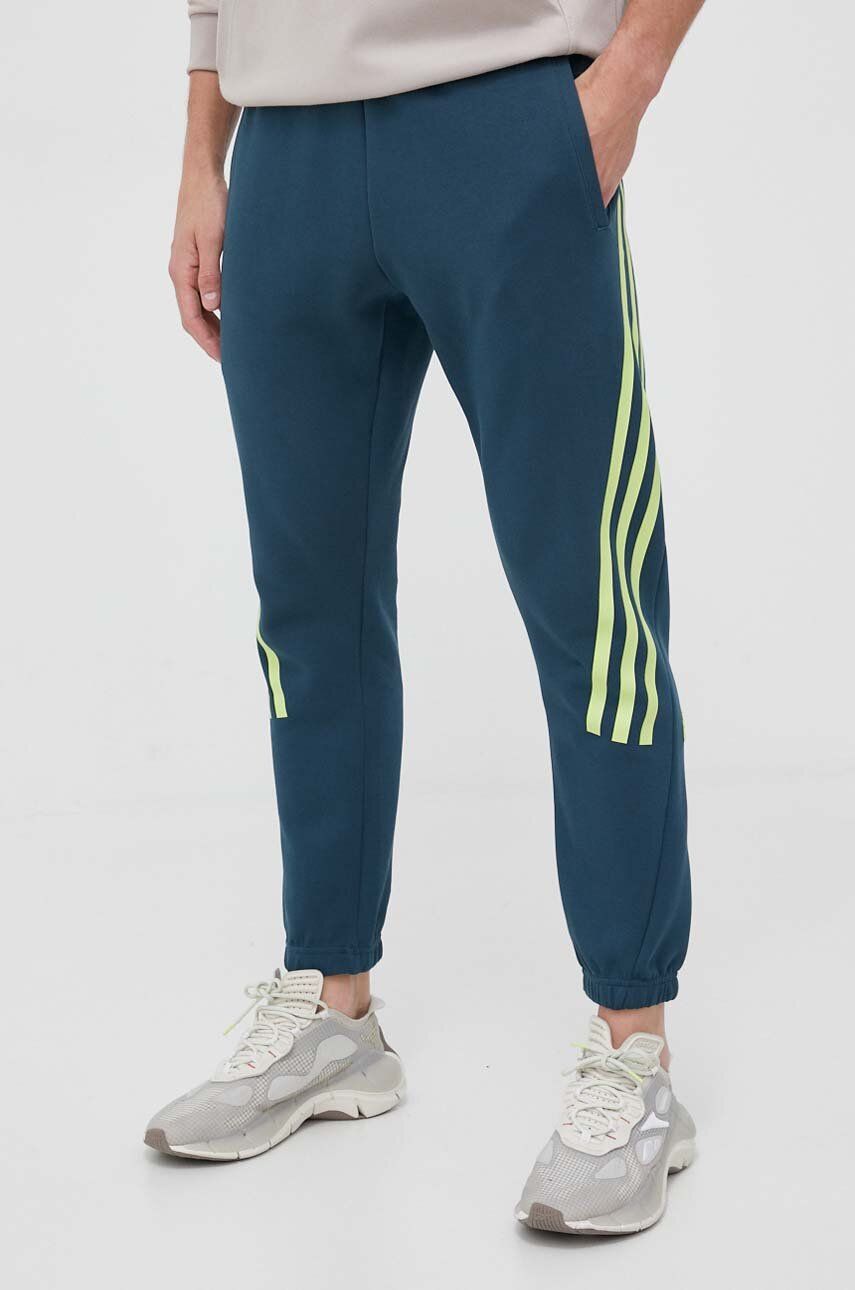 Спортни панталони adidas Originals Future Icons 3-Stripes Тъмно синьо | IJ6372, 0