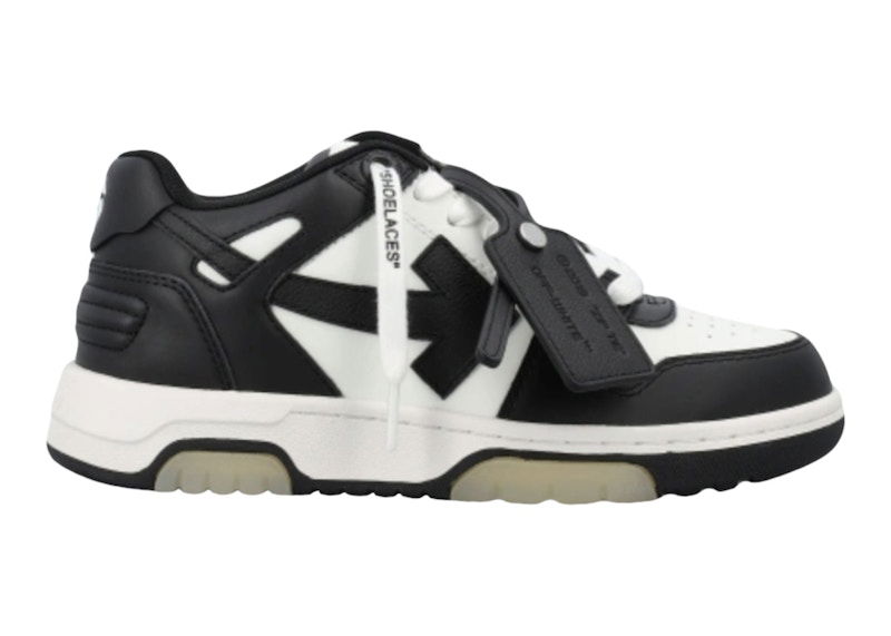 Кецове и обувки Off-White Out Of Office "OOO" Low Black White W Черно | OWIA259C99LEA0031001/OWIA259C99LEA0011001, 0