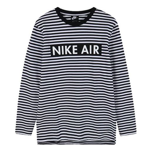 Тениска Nike Air Stripe Long Sleeve T-Shirt Черно | 930462-101, 0