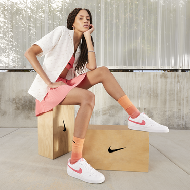 Кецове и обувки Nike Court Vision Low W Бяло | DR9885-101, 2