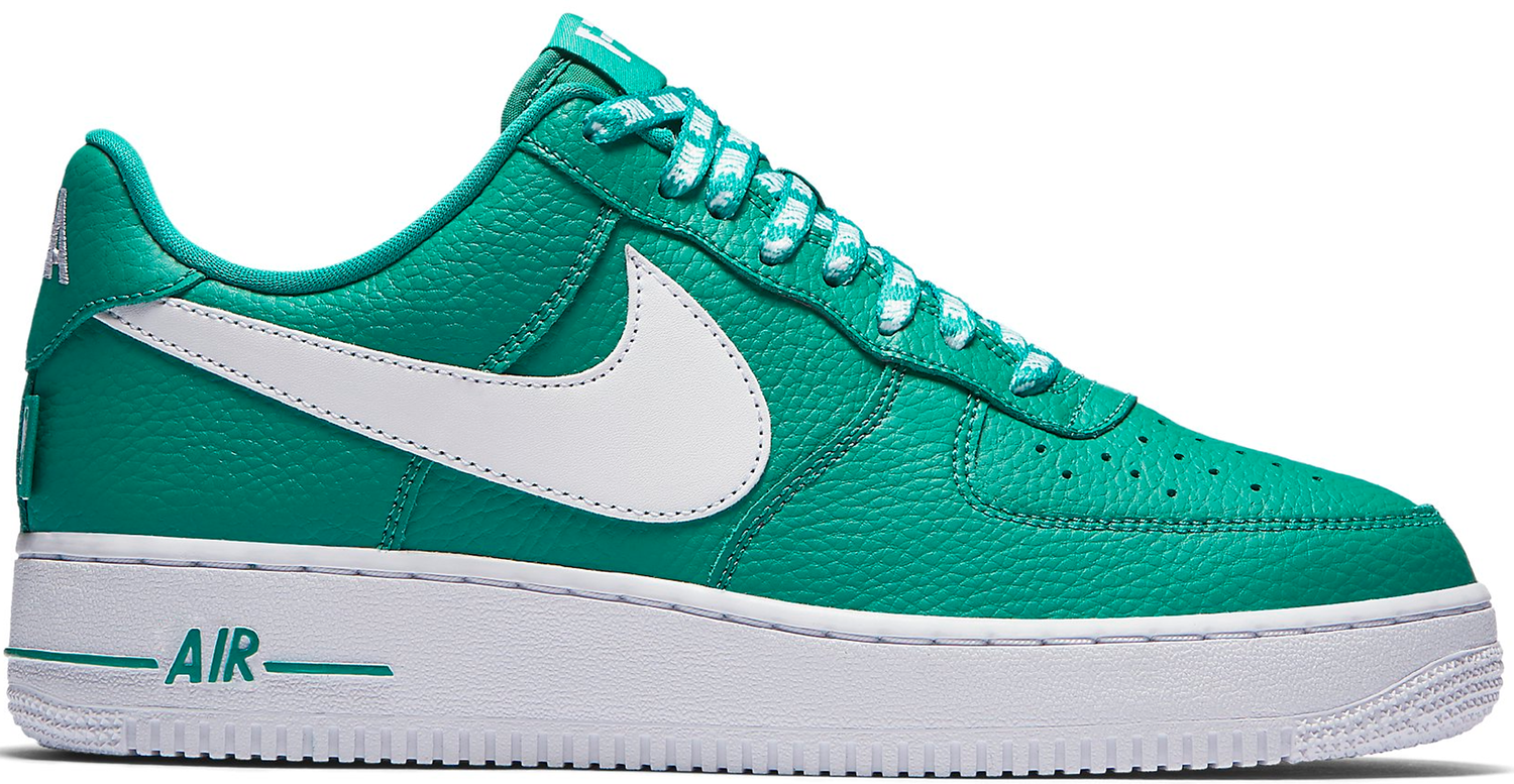Кецове и обувки Nike Air Force 1 Low NBA Neptune Green Зелено | 823511-302, 0
