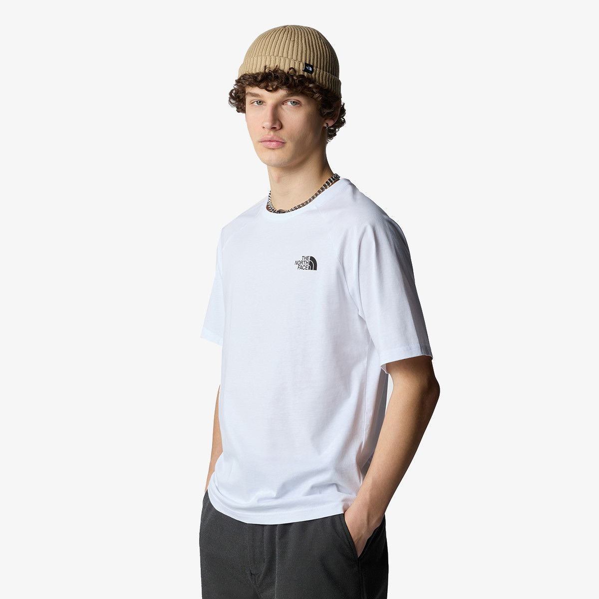 Тениска The North Face M S/S NORTH FACES TEE TNF WHITE Сиво | NF0A87NUFN41, 0