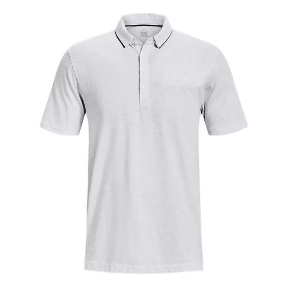 Поло тениска Under Armour Luxe Polo Shirt Бяло | 1377363-100