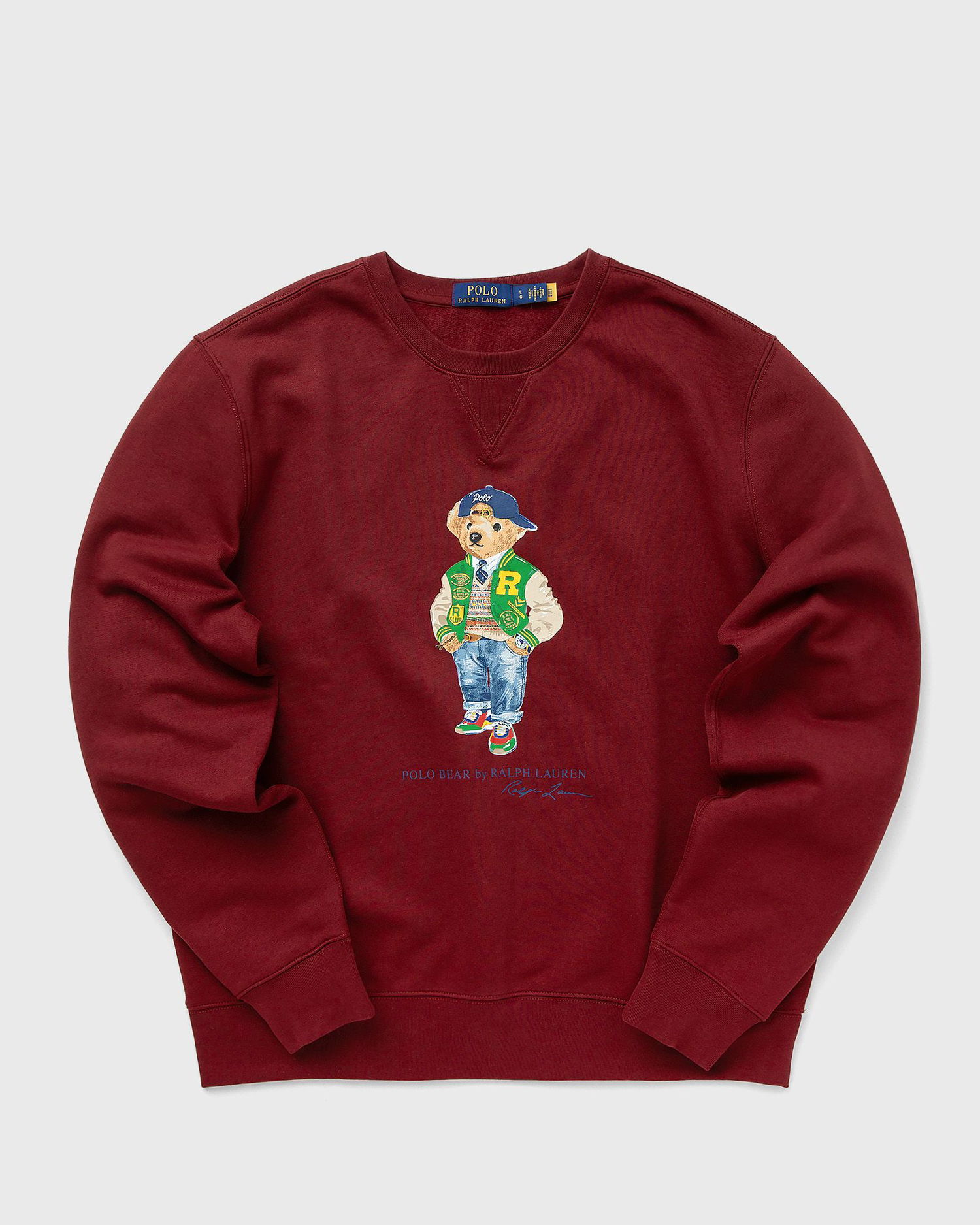 Суитчър Polo by Ralph Lauren LONG SLEEVE SWEATSHIRT Бургунди | 710953718001, 0
