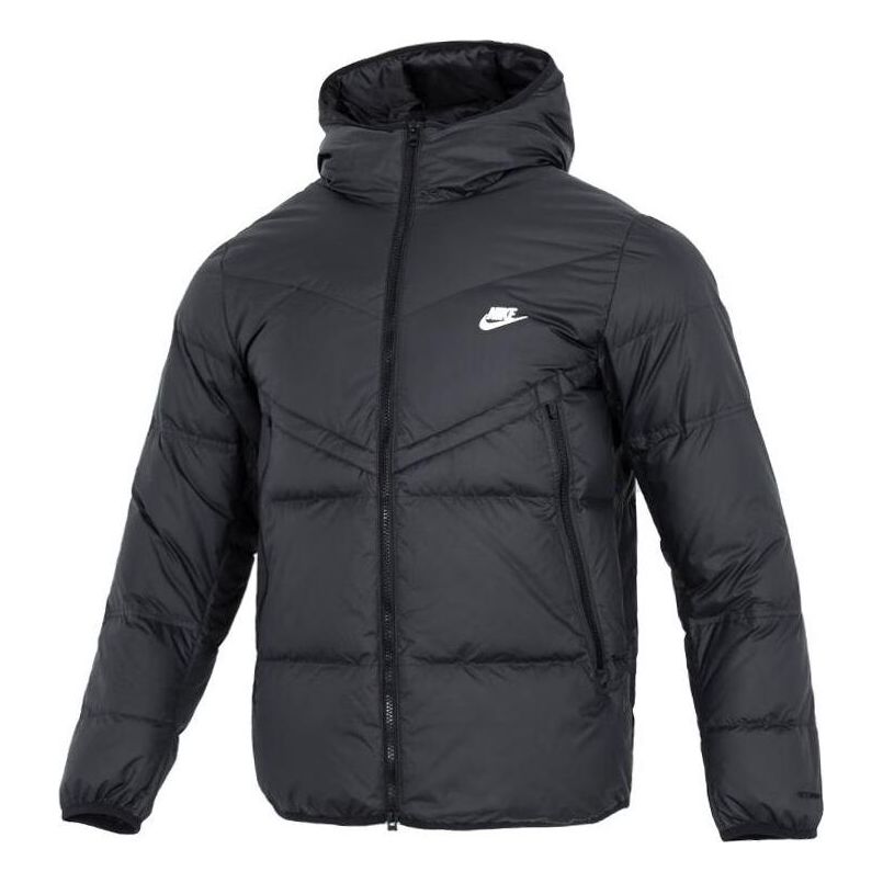 Пухо яке Nike Hooded Puffer Jacket Черно | DV1132-010, 0