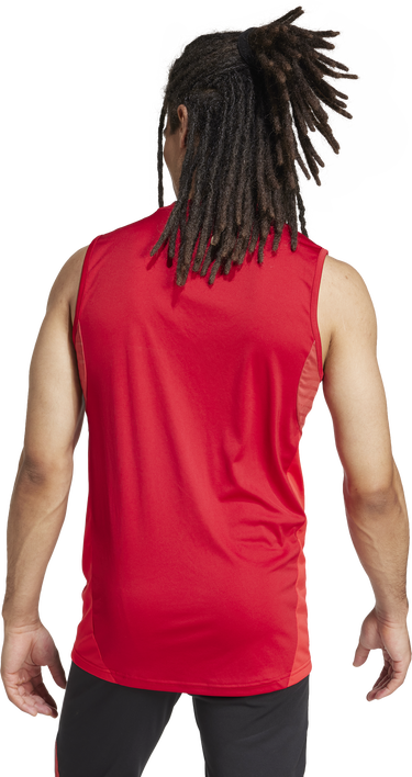 Фланелка adidas Originals Adidas Tiro 25C Sleeveless Jersey Червено | ji6490, 3