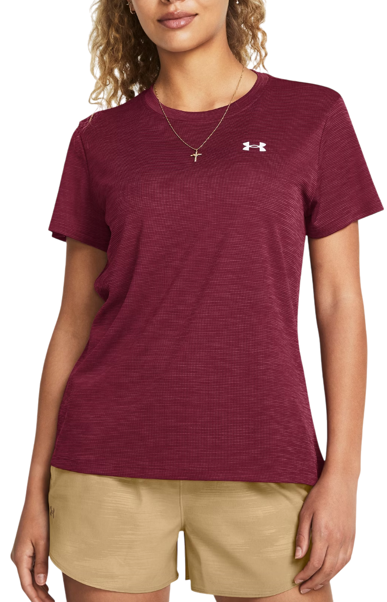 Тениска Under Armour T-Shirt Tech Textured Червено | 1383641-625, 0