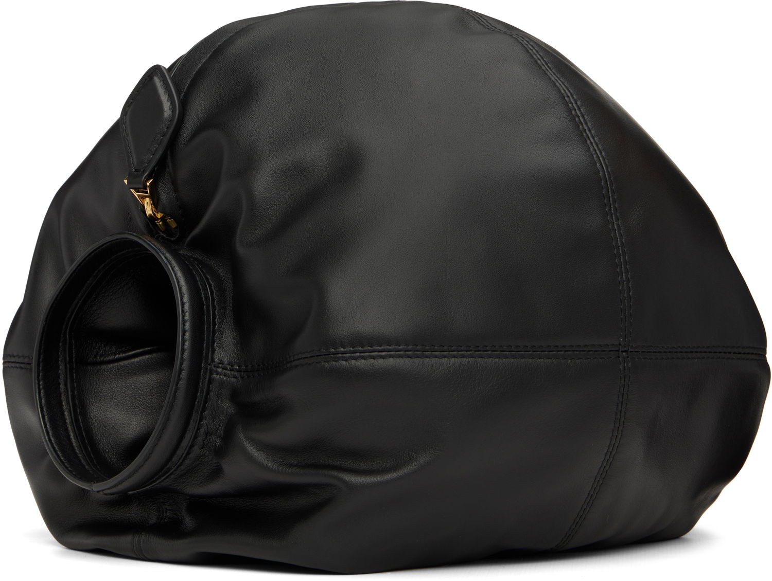 Чанта през рамо Alaïa ALAÏA Leather Bracelet Pouch Черно | AA1L8001I062, 1