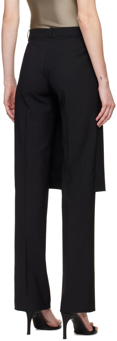 Панталони Coperni Coperni Skirt Overlay Trousers Черно | COPP64106, 2
