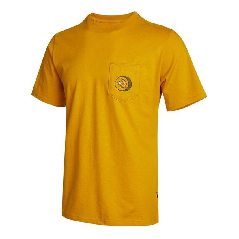 Тениска Converse Converse Graphic Short Sleeve T-Shirt Жълто | 10022855-A03
