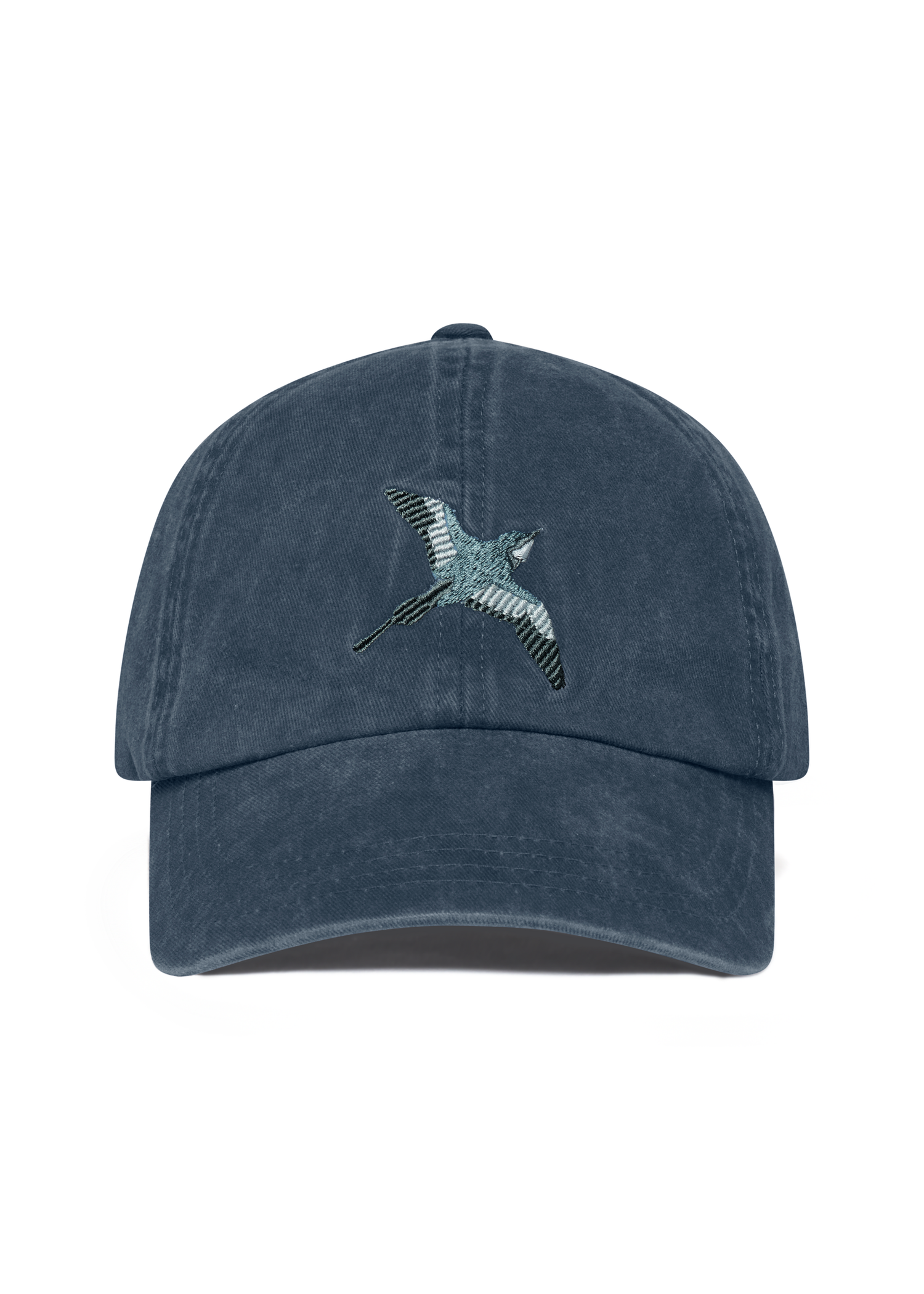 Шапка с козирка AXEL ARIGATO Bee Bird Embroidered Washed Cap Тъмно синьо | X3553002, 0
