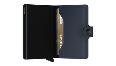Портфейл Secrid Miniwallet "Matte Night Blue" Тъмно синьо | MM-Night-Blue, 2