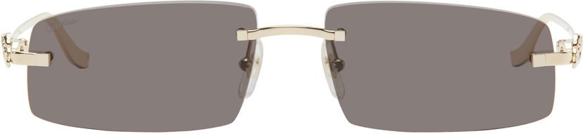 Слънчеви очила Cartier 'Panthère' Sunglasses Кафяво | CT0505S-001