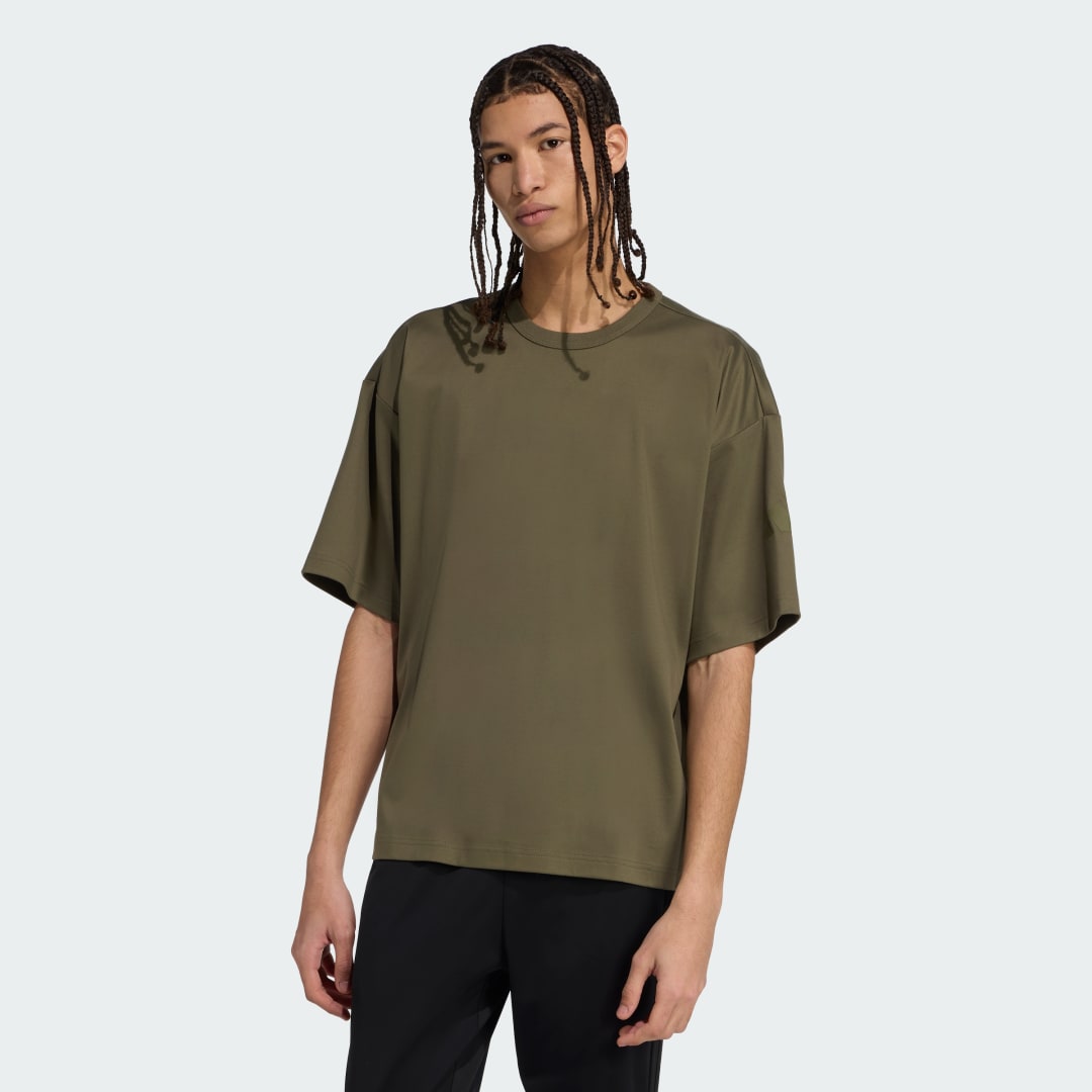 Тениска adidas Performance Luxurious Soft T-Shirt Зелено | KB8094, 0