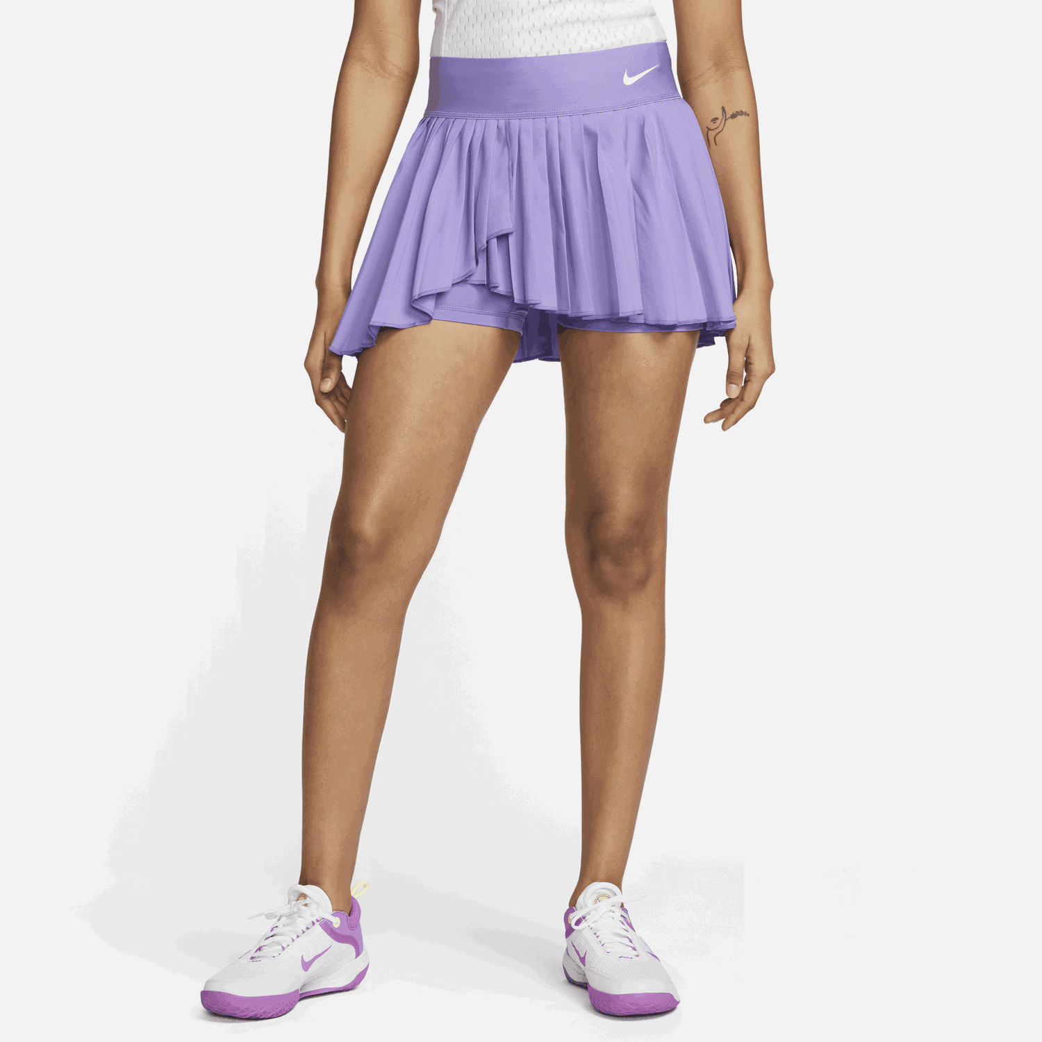 Пола Nike Court Dri-FIT Advantage Skirt Лилаво | DR6849-567, 0
