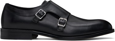 Облекло BOSS Flexible Sole Monk Strap Shoes Черно | 50536161, 0