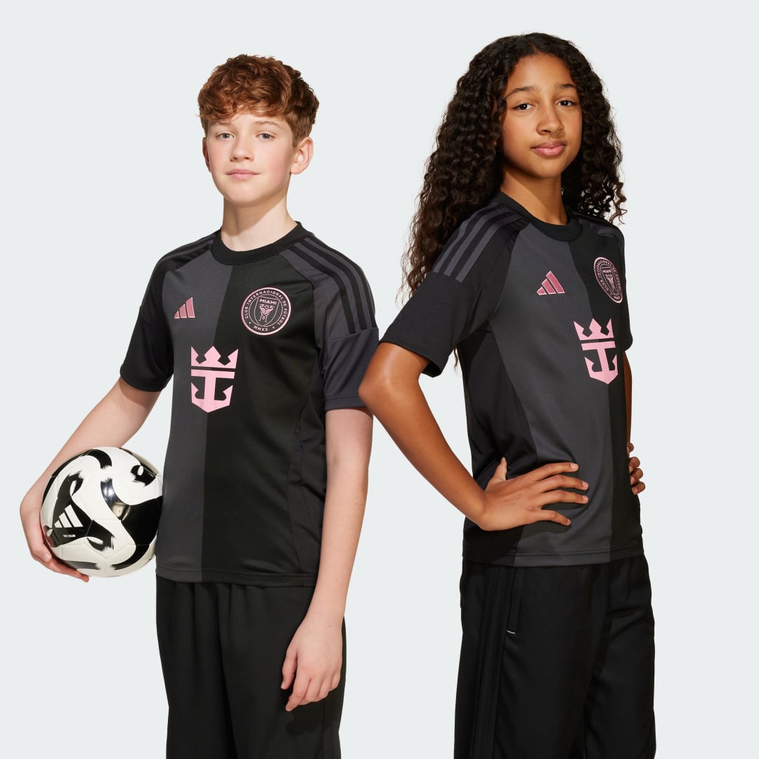 Фланелка adidas Performance Inter Miami CF 25/26 Messi Youth Away Jersey Черно | JI6820, 0