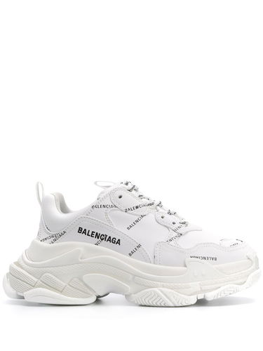 Кецове и обувки Balenciaga Triple S Sneaker Бяло | 524039W2FA19010, 0