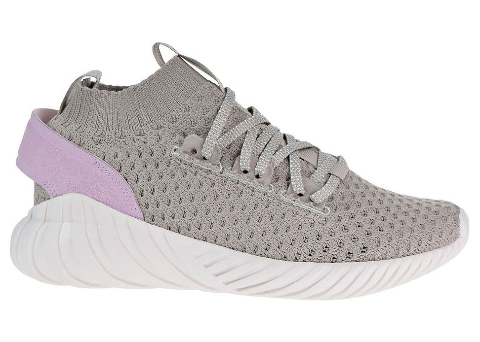 Кецове и обувки adidas Originals Tubular Doom Sock PK Light Brown Aero Pink W Сиво | CQ2483, 0
