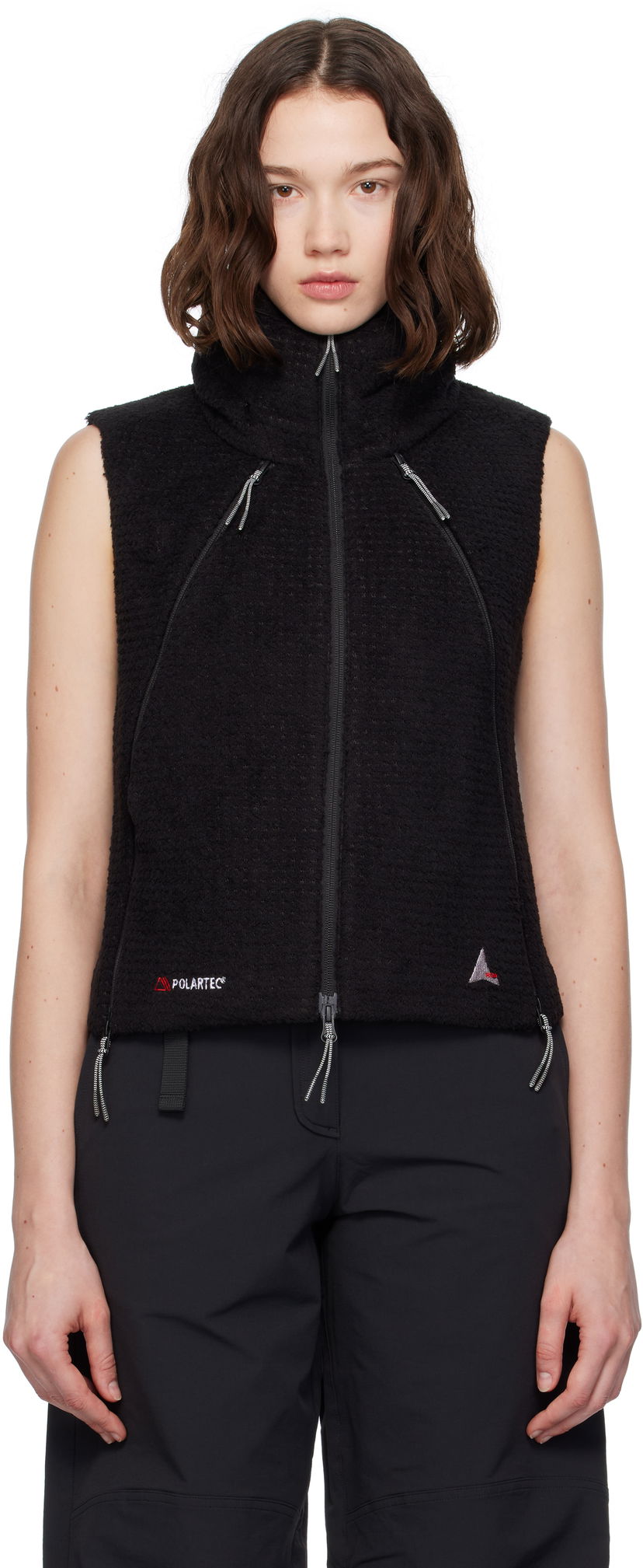 Жилетка ROA ROA High Loft Fleece Vest Черно | RBWW004FA02