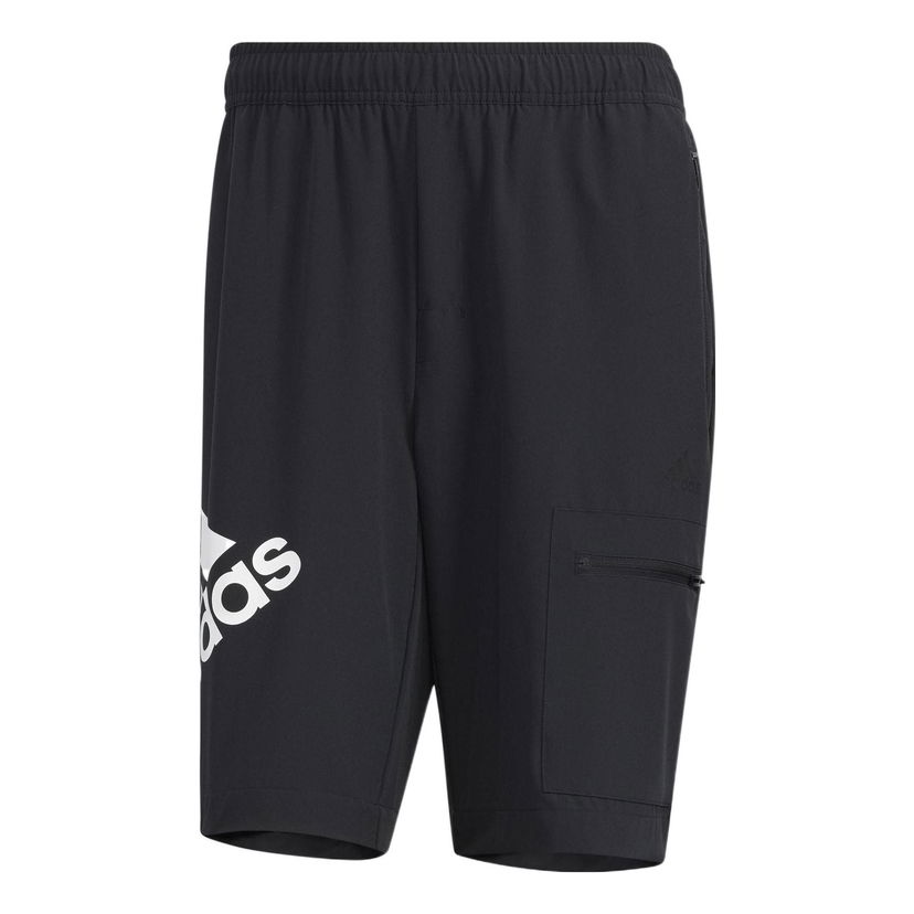 Къси панталони adidas Originals Straight Sports Shorts With Logo Черно | HE7417