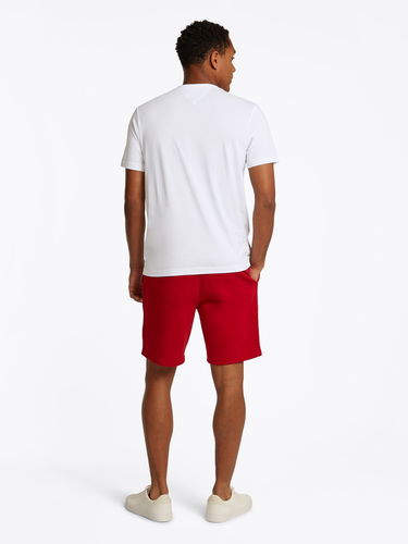 Тениска Tommy Hilfiger Tommy Hilfiger Logo Crew Neck T-Shirt Бяло | MW0MW38621YBR, 2