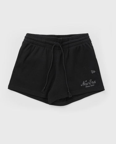 Къси панталони New Era Waffle Knit Drawstring Shorts Черно | 60667776, 1