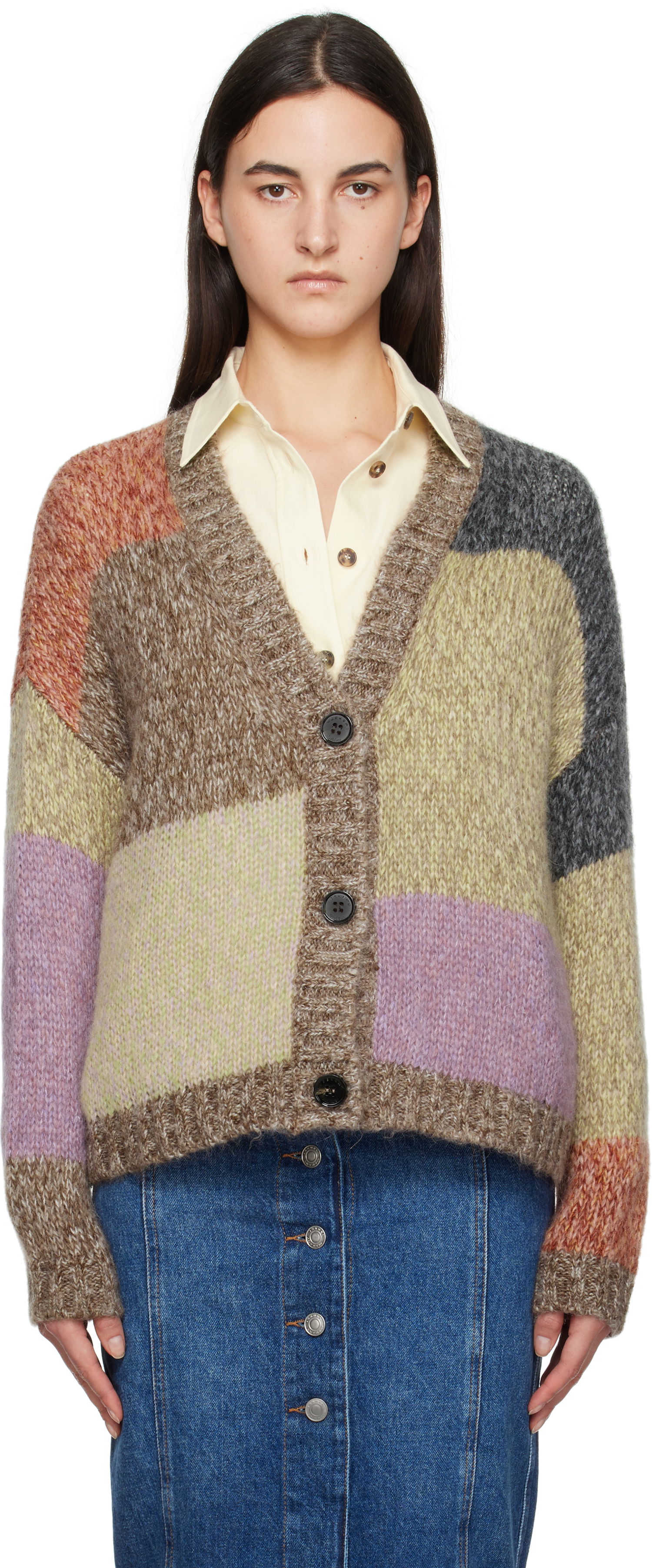 Пуловер Max Mara Camera Multicolor Cardigan Многоцветен | 2425346072600 MM12164, 0