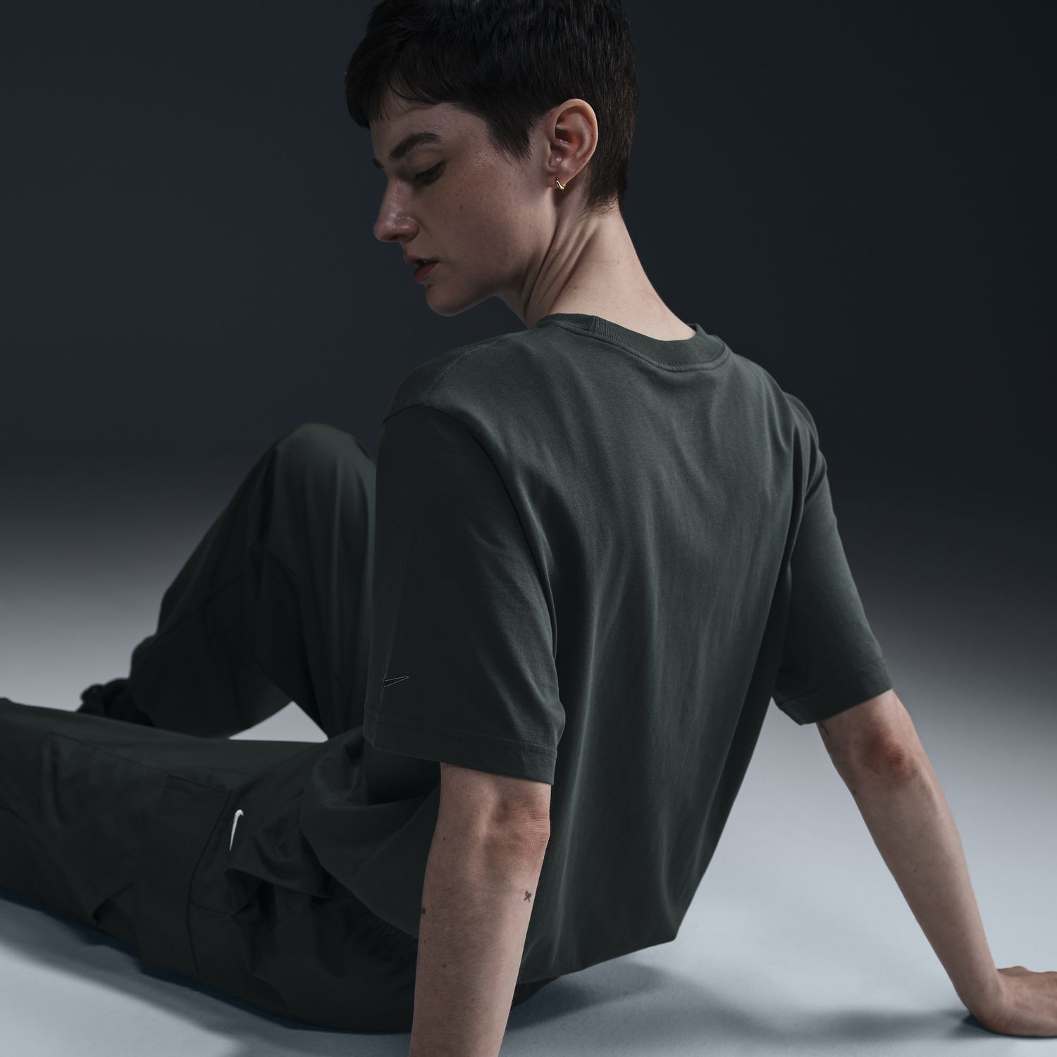 Тениска Nike Sportswear T-Shirt Зелено | HQ1679-338, 1