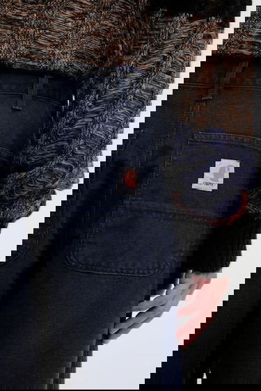 Панталони Carhartt WIP Loose Fit Trousers Simple Pant Тъмно синьо | I035643.1C4O, 3