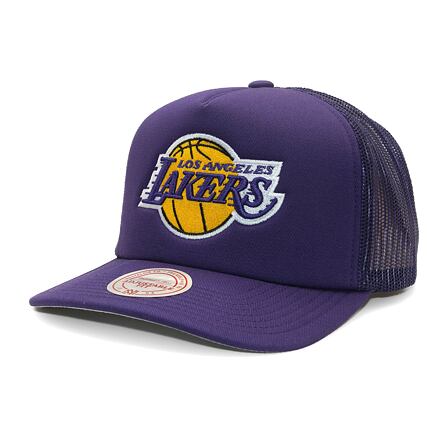 Шапка с козирка Mitchell & Ness Los Angeles Lakers Evergreen Trucker Cap Лилаво | HT8032-LALPURP