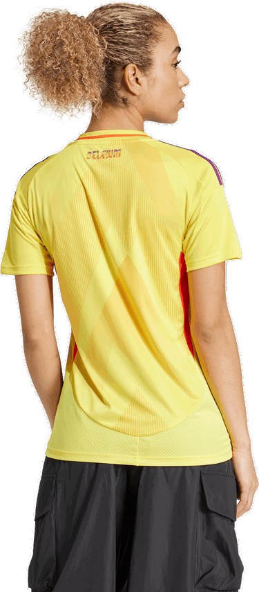 Фланелка adidas Performance Belgium 25 Women's Away Jersey Жълто | JD7436, 4